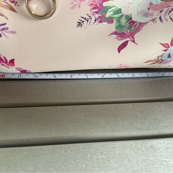 Nine West Pink Floral Satchel - Picture 6 of 7